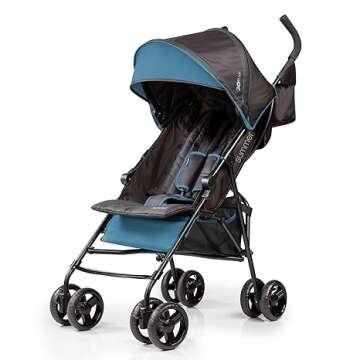 Summer Infant 3Dmini Convenience Stroller - Lightweight & Compact for Travel