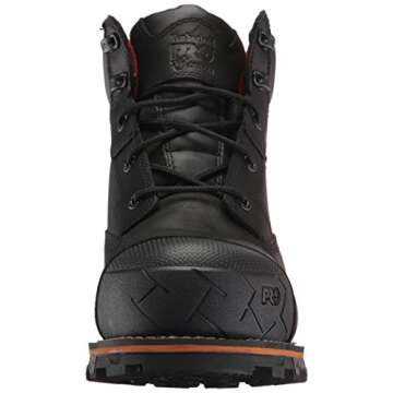 Timberland PRO Men's Boondock 6 Inch Composite Safety Toe Waterproof Industrial Work Boot, Black, 10...