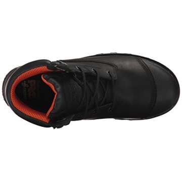 Timberland PRO Men's Boondock 6 Inch Composite Safety Toe Waterproof Industrial Work Boot, Black, 10.5