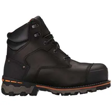 Timberland PRO Men's Boondock 6 Inch Composite Safety Toe Waterproof Industrial Work Boot, Black, 10.5