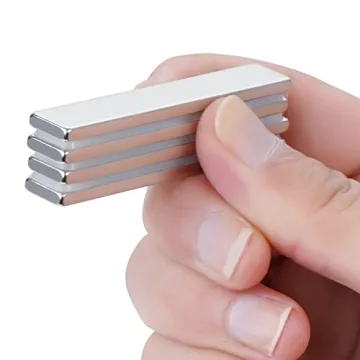 FINDMAG Strong Neodymium Bar Magnets - Heavy Duty 4 Pack