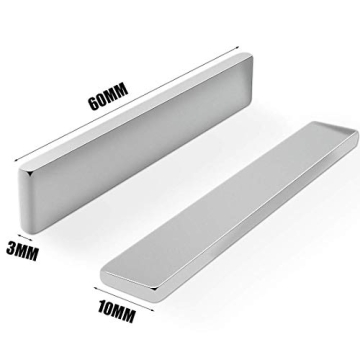 FINDMAG Strong Neodymium Bar Magnets - Heavy Duty 4 Pack