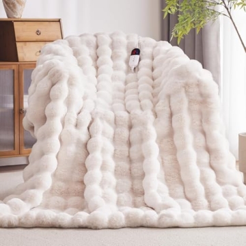 Cozy Anysay Heated Blanket with Safety Features for All