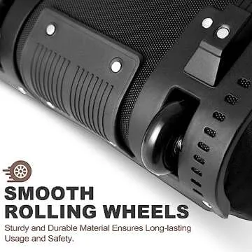 Himal Outdoors Golf Travel Bag - Durable Travel Cover with Wheels