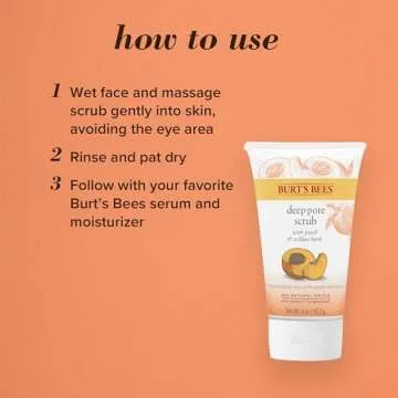 Burt's Bees Deep Pore Exfoliating Facial Scrub