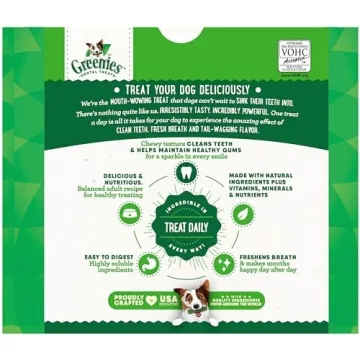 Greenies Original Natural Dental Dog Treats for Healthy Teeth