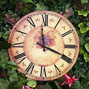 Hicarer High Couple Quartz Clock Movement Replacement Parts with Long Hands and Spade Hanger 208mm/8.2 Inch