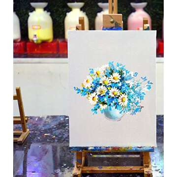 Madisi Painting Canvas Panels 72 Pack, 5X7, Classroom Value Pack Art Canvas