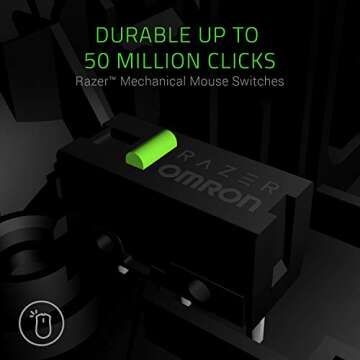 Razer Basilisk Gaming Mouse: 16,000 DPI, RGB & 8 Buttons