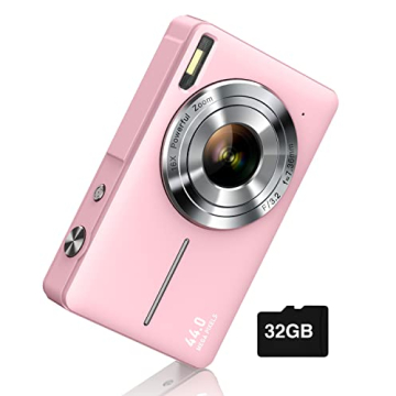 Compact Digital Camera with 16X Zoom for Kids