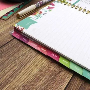 Blue Sky Day Designer for 2020 Weekly & Monthly Planner, Flexible Cover, Twin-Wire Binding, 5' x 8', Peyton White (103619-20)