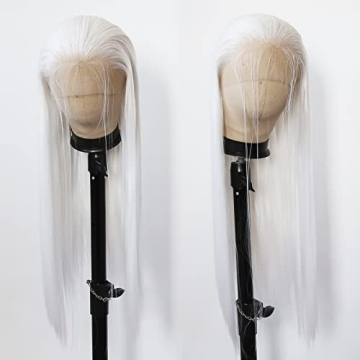 BTWTRY White Lace Front Wig for Fashion and Cosplay