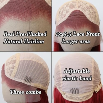 BTWTRY White Lace Front Wig for Fashion and Cosplay