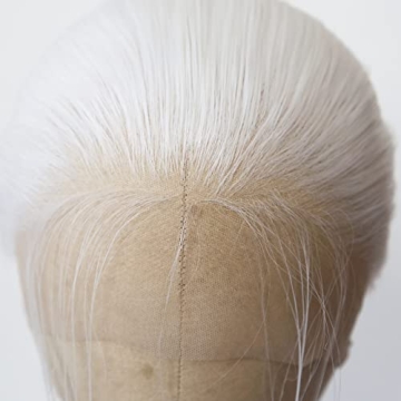 BTWTRY White Lace Front Wig for Fashion and Cosplay
