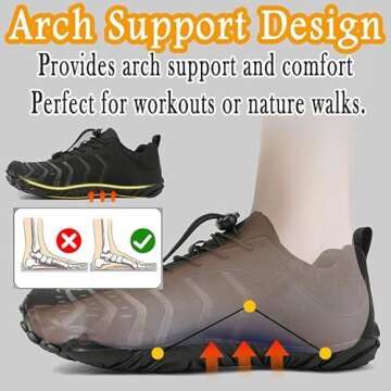 Comfortable Barefoot Shoes for Men & Women - Zero Drop Design