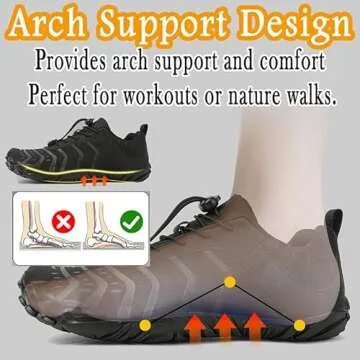 Comfortable Barefoot Shoes for Men & Women - Zero Drop Design