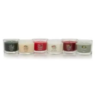 Yankee Candle Holiday 6 Pack with Festive Scents for Gifting