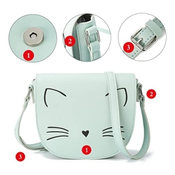Adorable Gladdon Crossbody Cat Bag for Girls