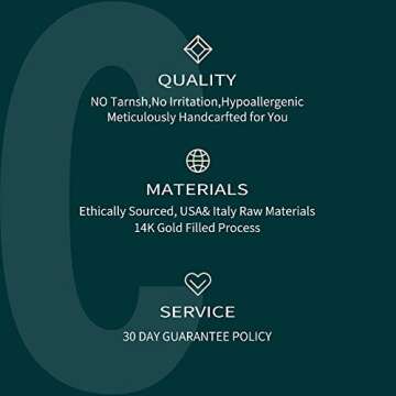 CHESKY 14k Gold Plated Layered Herringbone Necklace