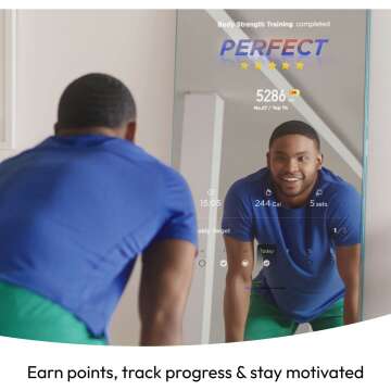 FITURE Core Smart Workout Mirror Home Gym Solution