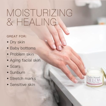 Natural Organic Tallow Balm for All Skin Types - 2oz