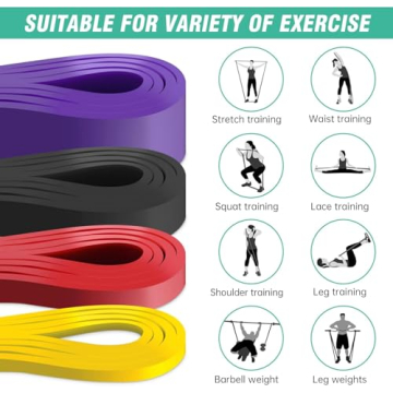 Durable Resistance Bands for Versatile Home Workouts