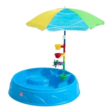 Step2 Play & Shade Pool for Toddlers with Umbrella