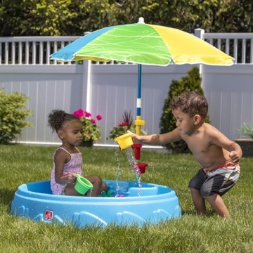 Step2 Play & Shade Pool for Toddlers with Umbrella