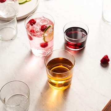 Libbey Café Tumbler Glasses Set of 8 - 19oz for All Beverages