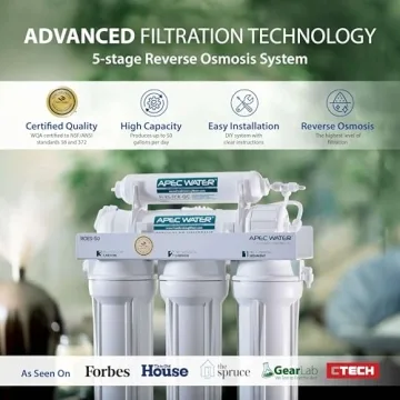 APEC ROES-50 Top Tier 5-Stage Water Filter System