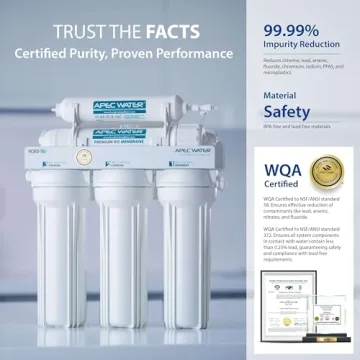 APEC ROES-50 Top Tier 5-Stage Water Filter System
