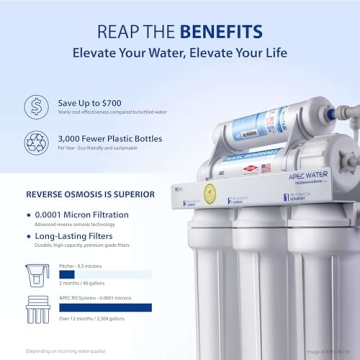 APEC ROES-50 Top Tier 5-Stage Water Filter System