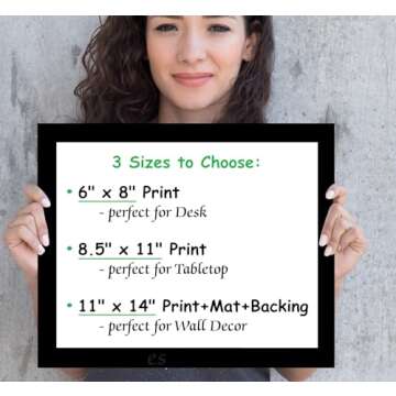 Rescue Mixed Breed Superdog Personalize Dog Wall Art Print | Home Decor Gift Wrapped | Custom Name | Pet Loss Memorial Present for Owners | USA Handmade