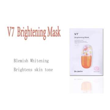 KOSBEAUTY Dr. Jart Mask Sheet Set 7 Pcs Random(Brightening, Ceramidin, Clearing, Firming, Peeling, Porecting, Soothing, Tiger Calming, Vital Hydra, Wrinkle), Skincare, Facial care