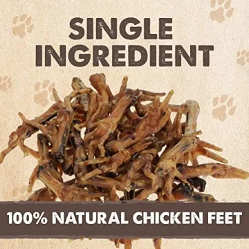 Mighty Paw Naturals Chicken Feet Treats for Dogs