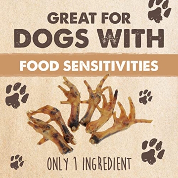 Mighty Paw Naturals Chicken Feet Treats for Dogs