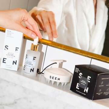 SEEN Scalp Massager for Healthy Hair Growth, Exfoliating Tool