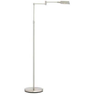 360 Lighting Zema Adjustable Swing Arm Pharmacy Floor Lamp - 49.5" Tall
