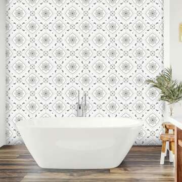 MORCART Premium Peel and Stick Floor Tiles - 20 PCS