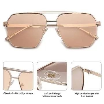 Shop SOJOS Oversized Polarized Sunglasses for Stylish Protection