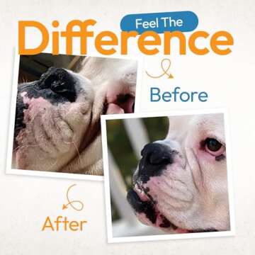 Dog Wrinkle Cream & Wipes Bundle - Wrinkle Wipes for Dogs (100 Count) and Dog Wrinkle Paste Cream - Bulldog Wrinkle Care Kit - Cleans, Soothes, Moisturizes - For French Bulldogs, Pugs, & Wrinkly Breed