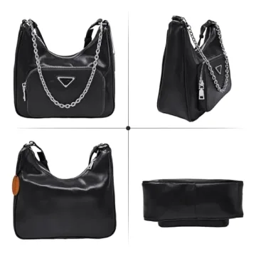 KENOFAR Stylish Genuine Leather Shoulder Bag for Women