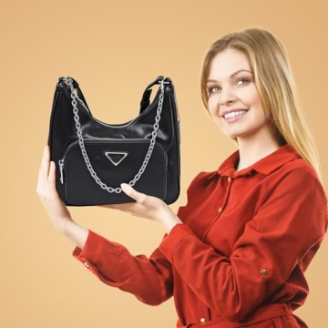 KENOFAR Stylish Genuine Leather Shoulder Bag for Women