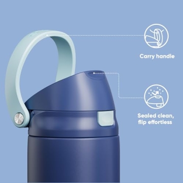 Encool SwiftSip Insulated Water Bottle - Keep Drinks Fresh