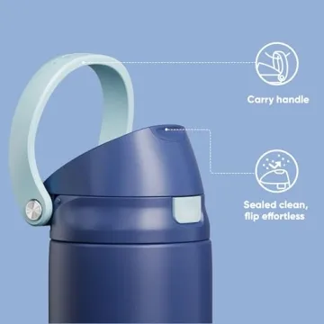 Encool SwiftSip Insulated Water Bottle - Keep Drinks Fresh