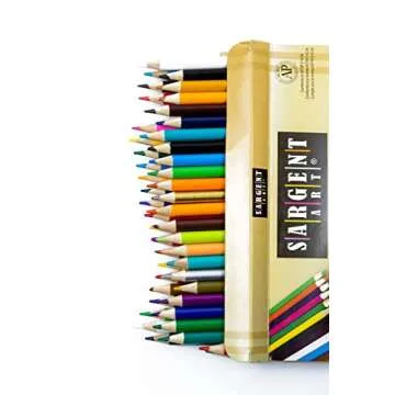 Sargent Art 50-Color Premium Pencils for Creative Fun