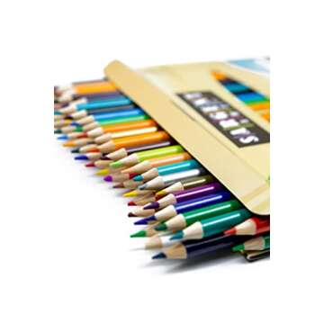 Sargent Art 50-Color Premium Pencils for Creative Fun