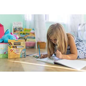 Sargent Art 50-Color Premium Pencils for Creative Fun