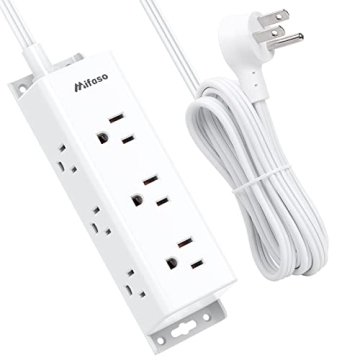 Surge Protector Power Strip: 9 Outlets & 5Ft Cord
