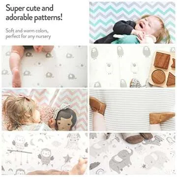 Bassinet Fitted Sheets Compatible with Halo, Fisher Price, Delta, Graco – Fits Perfectly on 15 x 33 Inch Oval, Rectangular Mattress Pad – Snuggly Soft Jersey Cotton – Heather Grey – 2 Pack